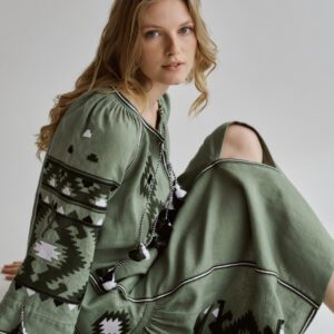 Vestido Kilim Verde