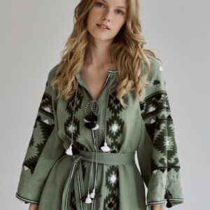 Vestido Kilim Verde