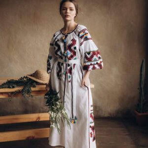 Vestido Kilim Blanco