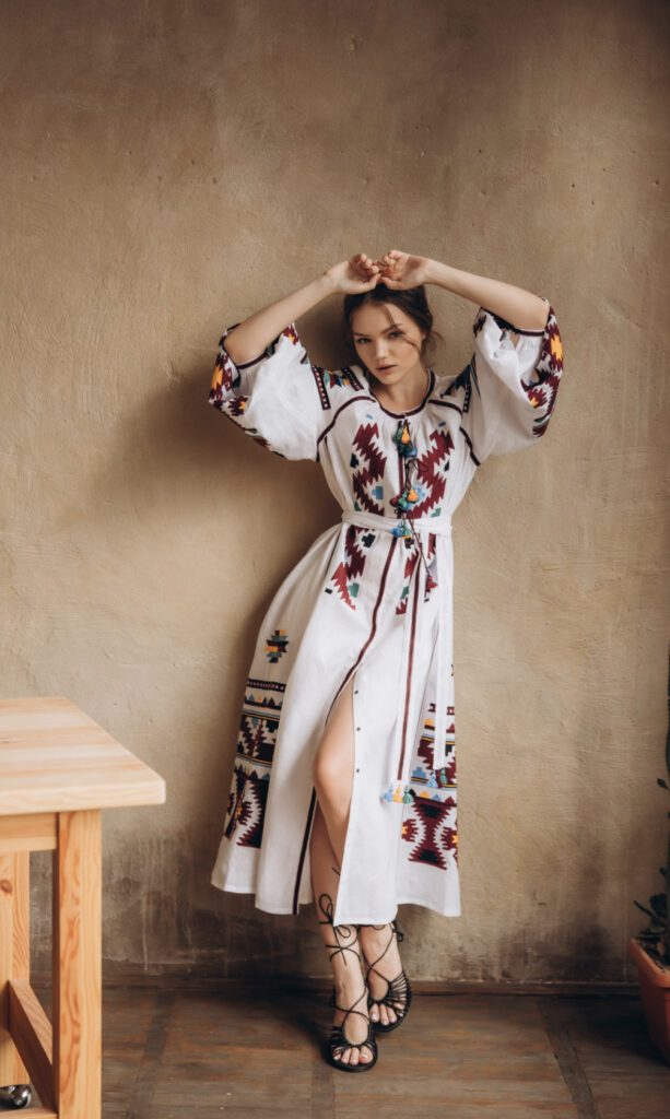Vestido Kilim Blanco