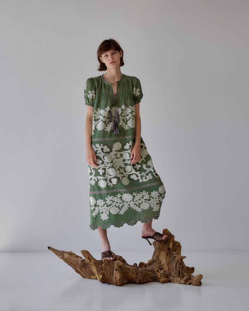Vestido Solowei manga corta