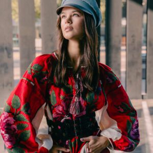 Vestido Troyandu Rojo