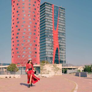 Vestido Troyandu Rojo