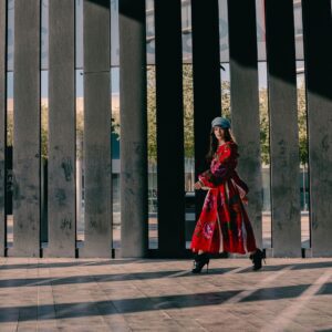Vestido Troyandu Rojo