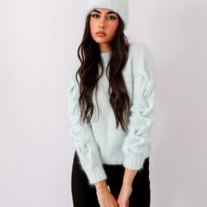 Conjunto artesanal de Angora