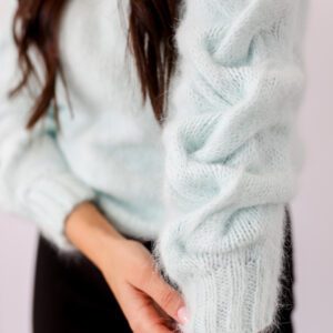 Conjunto artesanal de Angora