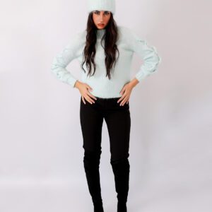 Conjunto artesanal de Angora