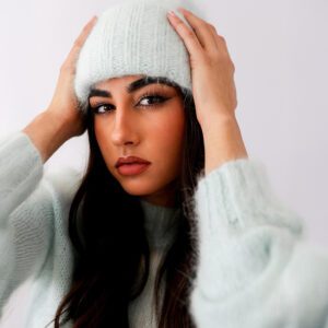 Conjunto artesanal de Angora