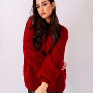 Jersey Artesanal de Alpaca en Burdeo